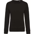utt_ka481bl-s Kariban KA481 LADIES’ ORGANIC COTTON CREW NECK RAGLAN SLEEVE SWEATSHIRT S