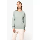 utt_ka481bl-xs Kariban KA481 LADIES’ ORGANIC COTTON CREW NECK RAGLAN SLEEVE SWEATSHIRT XS