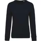 utt_ka481nv-s Kariban KA481 LADIES’ ORGANIC COTTON CREW NECK RAGLAN SLEEVE SWEATSHIRT S