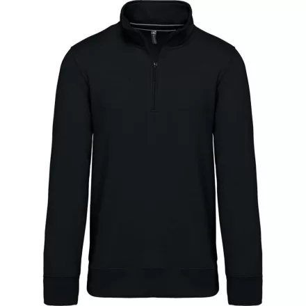 utt_ka487bl-2xl Kariban KA487 ZIPPED NECK SWEATSHIRT 2XL