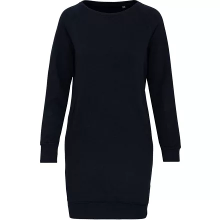 utt_ka493nv-s Kariban KA493 ORGANIC FLEECE LOUNGE DRESS S