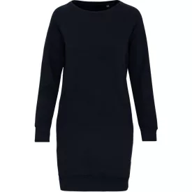 utt_ka493nv-xs Kariban KA493 ORGANIC FLEECE LOUNGE DRESS XS