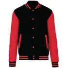 utt_ka497bl-re-xs Kariban KA497 UNISEX TEDDY FLEECE JACKET XS