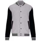 utt_ka497ogr-bl-xl Kariban KA497 UNISEX TEDDY FLEECE JACKET XL