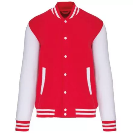 utt_ka497re-wh-xs Kariban KA497 UNISEX TEDDY FLEECE JACKET XS