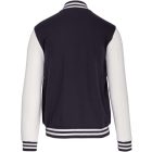 utt_ka498nv-wh-8-10 Kariban KA498 KIDS TEDDY FLEECE JACKET 8/10