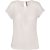 utt_ka5002owh-44 Kariban KA5002 LADIES' SHORT-SLEEVED CREPE BLOUSE 44