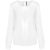utt_ka5003owh-34 Kariban KA5003 LADIES' LONG-SLEEVED CREPE BLOUSE 34