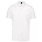 utt_ka503wh-s Kariban KA503 MEN'S SHORT-SLEEVED PILOT SHIRT S