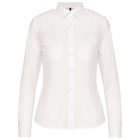 utt_ka506wh-xl  Kariban KA506 LADIES’ LONG-SLEEVED PILOT SHIRT XL