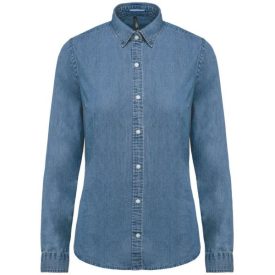 utt_ka509chm-m Kariban KA509 LADIES’ DENIM SHIRT M