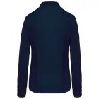 utt_ka510nv-xs Kariban KA510 LADIES’ LONG-SLEEVED COTTON POPLIN SHIRT XS