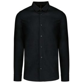   utt_ka513bl-m Kariban KA513 MEN’S LONG-SLEEVED COTTON POPLIN SHIRT M