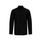 utt_ka515bl-4xl Kariban KA515 MEN'S LONG-SLEEVED MANDARIN COLLAR SHIRT 4XL