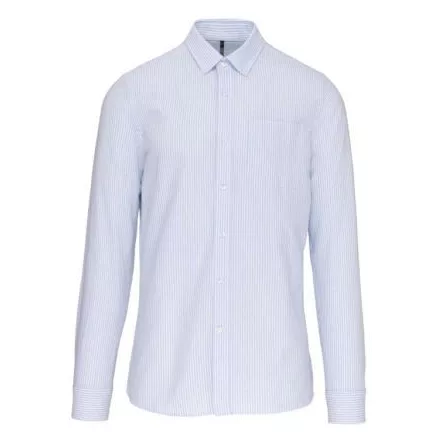 utt_ka516wh-ob-2xl Kariban KA516 LONG-SLEEVED WASHED OXFORD COTTON SHIRT 2XL