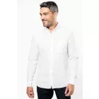 utt_ka516wh-ob-s Kariban KA516 LONG-SLEEVED WASHED OXFORD COTTON SHIRT S