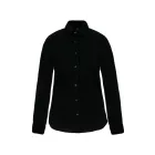utt_ka530bl-s Kariban KA530 LADIES' LONG-SLEEVED STRETCH SHIRT S