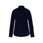 utt_ka530nv-2xl  Kariban KA530 LADIES' LONG-SLEEVED STRETCH SHIRT 2XL