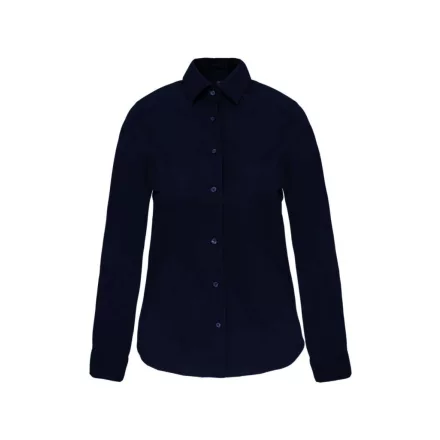 utt_ka530nv-l  Kariban KA530 LADIES' LONG-SLEEVED STRETCH SHIRT L