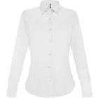 utt_ka530wh-xl Kariban KA530 LADIES' LONG-SLEEVED STRETCH SHIRT XL