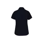 utt_ka532nv-s Kariban KA532 LADIES' SHORT-SLEEVED COTTON/ELASTANE SHIRT S