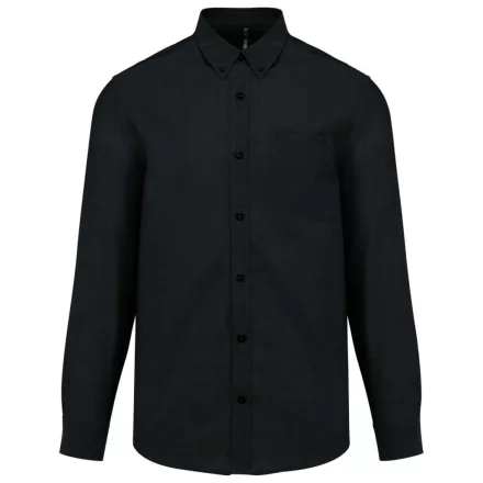 utt_ka533bl-s  Kariban KA533 MEN'S LONG-SLEEVED OXFORD SHIRT S