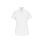 utt_ka536wh-xs Kariban KA536 LADIES' SHORT-SLEEVED OXFORD SHIRT XS