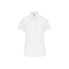   utt_ka536wh-xs Kariban KA536 LADIES' SHORT-SLEEVED OXFORD SHIRT XS