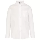 utt_ka537wh-m Kariban KA537 LONG-SLEEVED NON-IRON SHIRT M