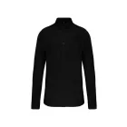 utt_ka541bl-m Kariban KA541 MEN'S LONG-SLEEVED COTTON POPLIN SHIRT M