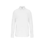 utt_ka541wh-s Kariban KA541 MEN'S LONG-SLEEVED COTTON POPLIN SHIRT S