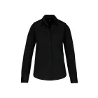 utt_ka542bl-l Kariban KA542 LADIES' LONG-SLEEVED COTTON POPLIN SHIRT L