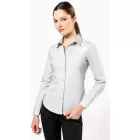 utt_ka542cr-l Kariban KA542 LADIES' LONG-SLEEVED COTTON POPLIN SHIRT L