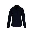 utt_ka542nv-2xl Kariban KA542 LADIES' LONG-SLEEVED COTTON POPLIN SHIRT 2XL
