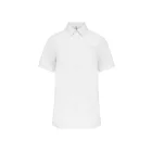 utt_ka543wh-4xl Kariban KA543 MEN'S SHORT-SLEEVED COTTON POPLIN SHIRT 4XL