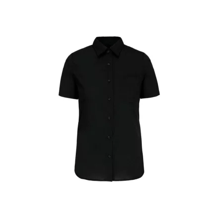 utt_ka544bl-xl Kariban KA544 LADIES' SHORT-SLEEVED COTTON POPLIN SHIRT XL