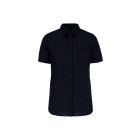 utt_ka544nv-l  Kariban KA544 LADIES' SHORT-SLEEVED COTTON POPLIN SHIRT L