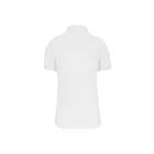 utt_ka544wh-m Kariban KA544 LADIES' SHORT-SLEEVED COTTON POPLIN SHIRT M