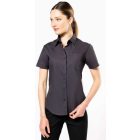 utt_ka544zi-s Kariban KA544 LADIES' SHORT-SLEEVED COTTON POPLIN SHIRT S