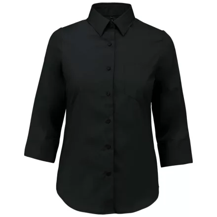 utt_ka558bl-3xl Kariban KA558 LADIES' 3/4 SLEEVED SHIRT 3XL