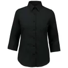 utt_ka558bl-xs Kariban KA558 LADIES' 3/4 SLEEVED SHIRT XS