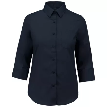 utt_ka558nv-4xl Kariban KA558 LADIES' 3/4 SLEEVED SHIRT 4XL