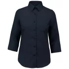 utt_ka558nv-s Kariban KA558 LADIES' 3/4 SLEEVED SHIRT S