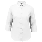 utt_ka558wh-4xl  Kariban KA558 LADIES' 3/4 SLEEVED SHIRT 4XL