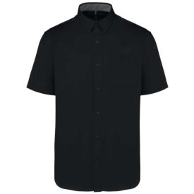   utt_ka587bl-xs Kariban KA587 MEN'S ARIANA III SHORT-SLEEVE COTTON SHIRT XS