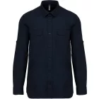 utt_ka590nv-s Kariban KA590 MEN'S LONG-SLEEVED SAFARI SHIRT S