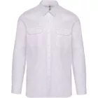 utt_ka590wh-xl  Kariban KA590 MEN'S LONG-SLEEVED SAFARI SHIRT XL