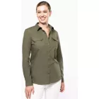 utt_ka591lk-l Kariban KA591 LADIES' LONG-SLEEVED SAFARI SHIRT L