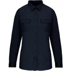 utt_ka591nv-xs Kariban KA591 LADIES' LONG-SLEEVED SAFARI SHIRT XS