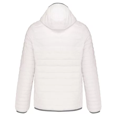 utt_ka6110wh-2xl Kariban KA6110 MEN'S LIGHTWEIGHT HOODED PADDED JACKET 2XL